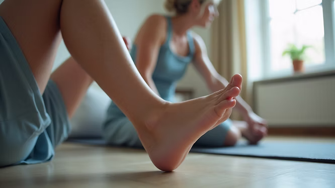 Orthopedic physical therapy session